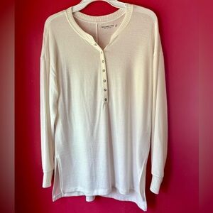 Abercrombie & Fitch Long-Sleeve Cozy Henley
